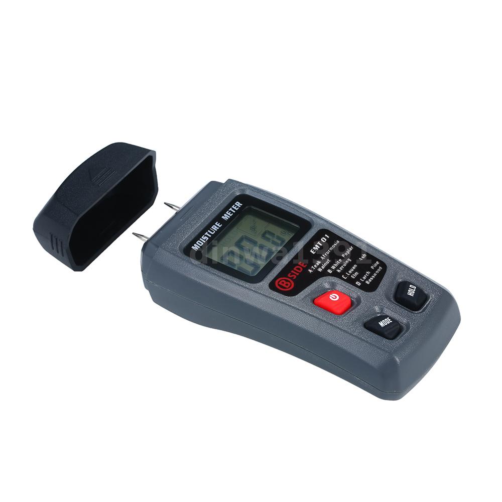 Damp Detector Moisture Meter Digital LCD Tester Wood Wall ...